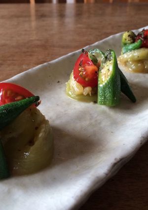 夏野菜の和風前菜♬-レシピのメイン写真