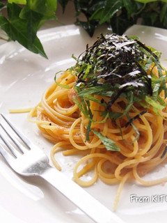 めんつゆde明太パスタ-レシピのメイン写真