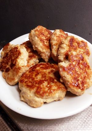 ふんわりやわらかつくね焼き-レシピのメイン写真