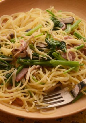 キノコとほうれん草のミルクパスタ☆-レシピのメイン写真