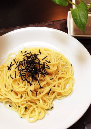 お吸い物パスタ☆チラシ寿司の翌日に-レシピのメイン写真