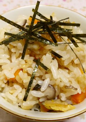 殻ごとＯＫ！簡単うまい！あさりご飯-レシピのメイン写真