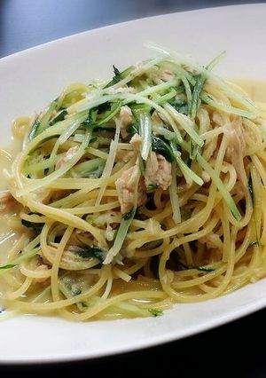 ツナおろしパスタ-レシピのメイン写真