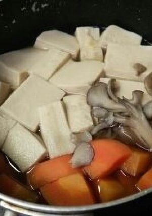 高野豆腐の煮物-レシピのメイン写真