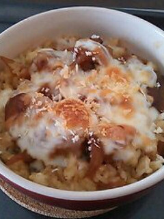 チーズとパン粉で変身♪残りカレーのドリア-レシピのメイン写真
