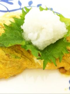和風アボカド納豆オムレツ-レシピのメイン写真