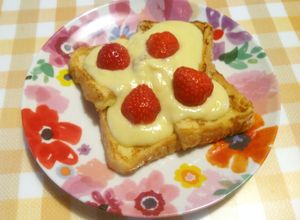 オレンジクリームのフレンチトースト♪-レシピのメイン写真
