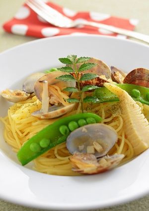 春のおもてなし！山椒香る筍の簡単ボンゴレ-レシピのメイン写真