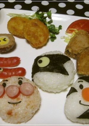 こどもの日☆鯉のぼりとアンパンマン-レシピのメイン写真