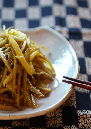 ごぼうtoセロリのカレーきんぴら-レシピのメイン写真