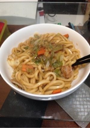 焼きうどん-レシピのメイン写真