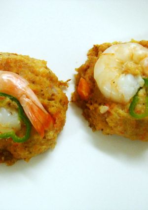 海老とレンコンのトースター焼き-レシピのメイン写真