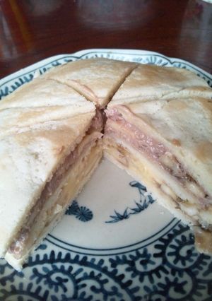 ダブルバナナサンド(ケーキもどき)-レシピのメイン写真