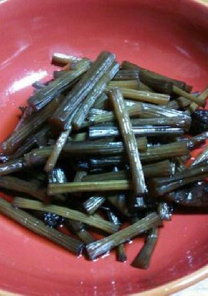 山蕗の佃煮♪(きゃらぶき)-レシピのメイン写真