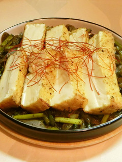 にんにくの芽と厚揚げ豆腐ステーキ-レシピのメイン写真