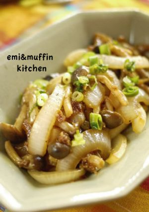 新玉ねぎ＆しめじ♪バター醤油ソテー-レシピのメイン写真