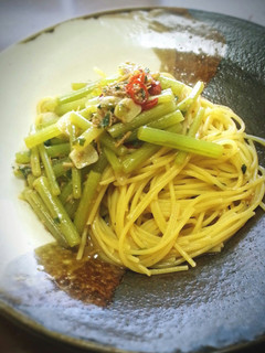 「ちりめんじゃこ」と「ふき」のパスタ♪-レシピのメイン写真
