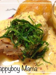青じそとハニーマスタードのグリルチキン!-レシピのメイン写真
