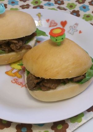 コストコ♪ディナーロールでプチサンド♪-レシピのメイン写真