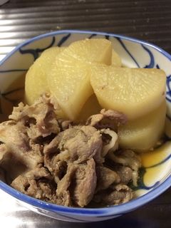 定番!豚肉と大根の煮物-レシピのメイン写真