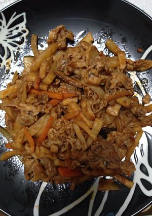 残り物の野菜消費 豚肉炒め-レシピのメイン写真