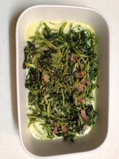 クレソンとベーコンのマヨネーズ焼き-レシピのメイン写真