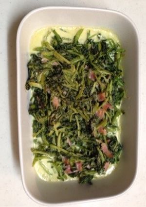 クレソンとベーコンのマヨネーズ焼き-レシピのメイン写真
