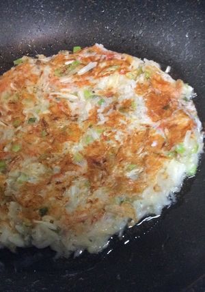 もやし餅で冷蔵庫のお掃除を！-レシピのメイン写真