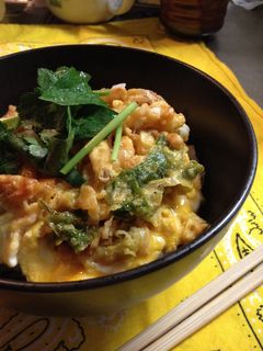 パパッと!かき揚げの卵とじ丼-レシピのメイン写真