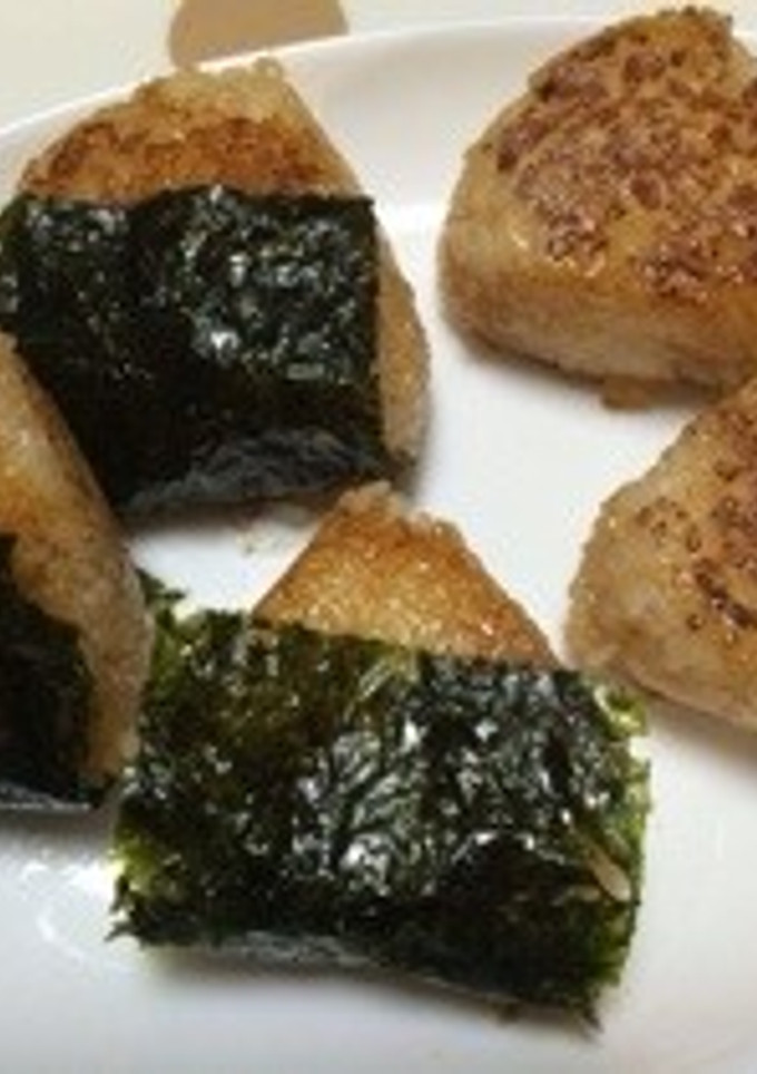 ☆簡単節約☆焼きおにぎり☆-レシピのメイン写真