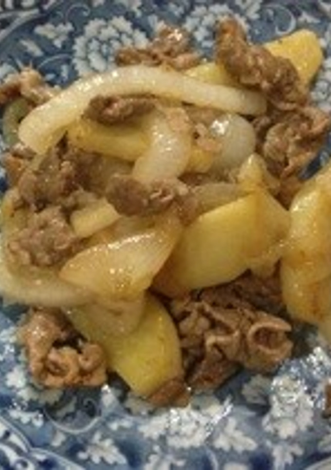 牛肉とタマネギのバター醤油炒め-レシピのメイン写真