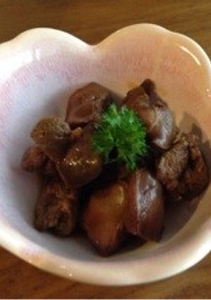 希少糖を使った鶏レバーの甘辛煮-レシピのメイン写真