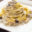 きのこと3種チーズのクリームパスタ