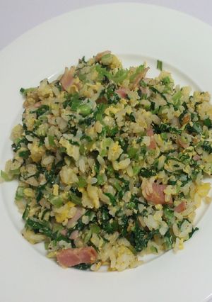 小松菜チャーハン-レシピのメイン写真
