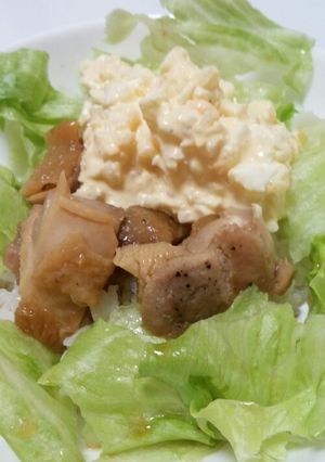 鶏の照り焼き丼～タルタルソース～-レシピのメイン写真