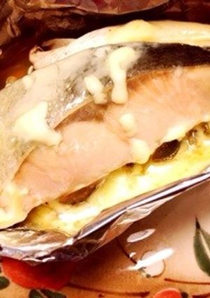 鮭とチーズのホイル焼き-レシピのメイン写真
