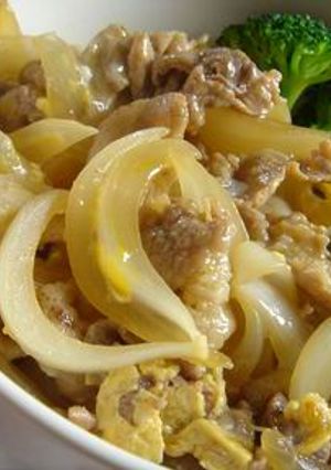 ☆豚玉丼☆-レシピのメイン写真
