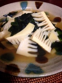 柚子胡椒風味♫たけのこと生わかめの若竹煮-レシピのメイン写真