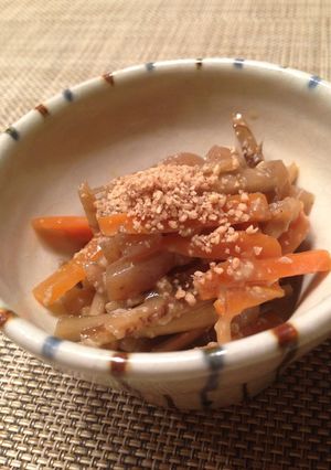 母の味☆きんぴらごぼう-レシピのメイン写真