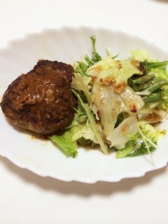 簡単♬煮込みハンバーグ-レシピのメイン写真