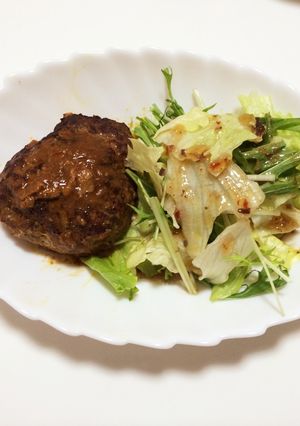 簡単♬煮込みハンバーグ-レシピのメイン写真