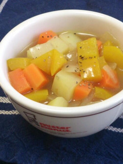あるもので☆たっぷり野菜のコンソメスープ-レシピのメイン写真