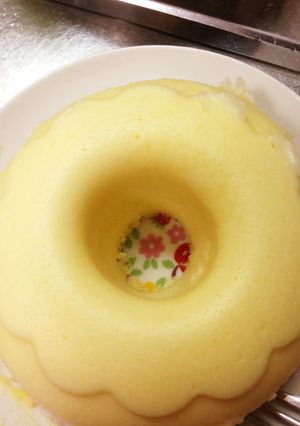 シフォンケーキ 電子レンジ版-レシピのメイン写真