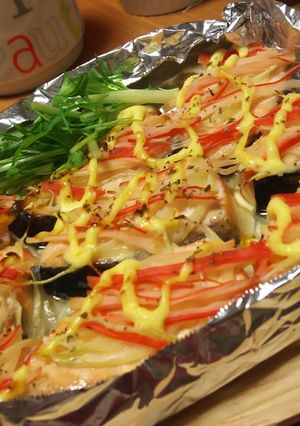 簡単☆鮭のカニマヨ焼き-レシピのメイン写真