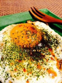 【5分】意外な定番♡アジアン風な目玉焼き-レシピのメイン写真
