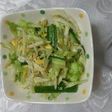 豆もやし、レタス、きゅうりのナムル