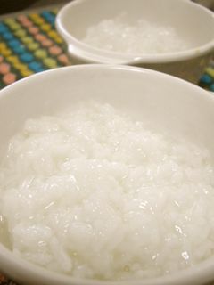 圧力鍋でキラキラお粥♪-レシピのメイン写真