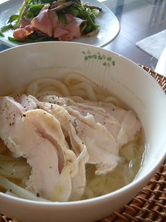 鶏うどん エスニック風-レシピのメイン写真