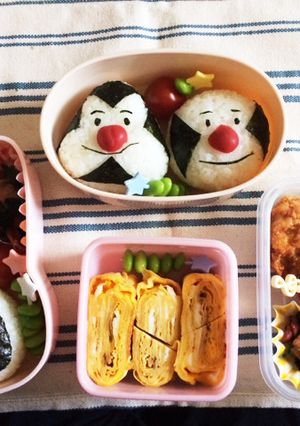お花見♡キャラ弁-レシピのメイン写真