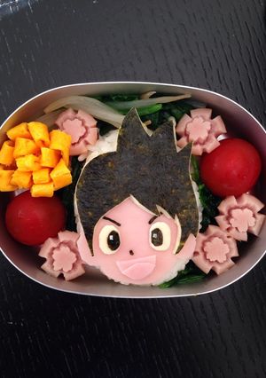 妖怪ウォッチ けいたくんキャラ弁-レシピのメイン写真